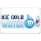 Signmission Ice Cold Water Banner Heavy Duty 13 Oz Vinyl with Grommets B-60 Ice Cold Water - alternate 1
